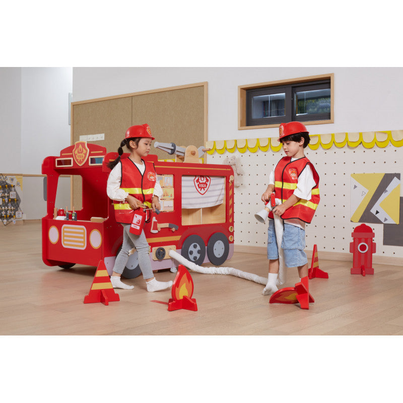 Centru de activitati gigant Masina de pompieri Super Fire Engine, Viga